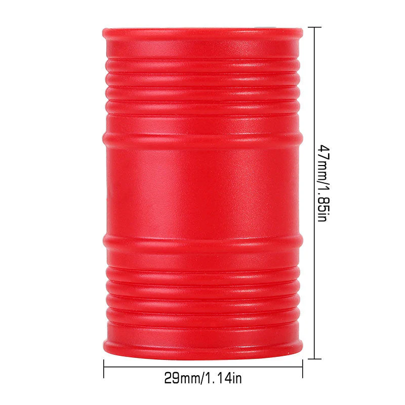 INJORA Mini Oil Drum Scale Accessories for 1/24 1/18 RC Crawlers - Image 2