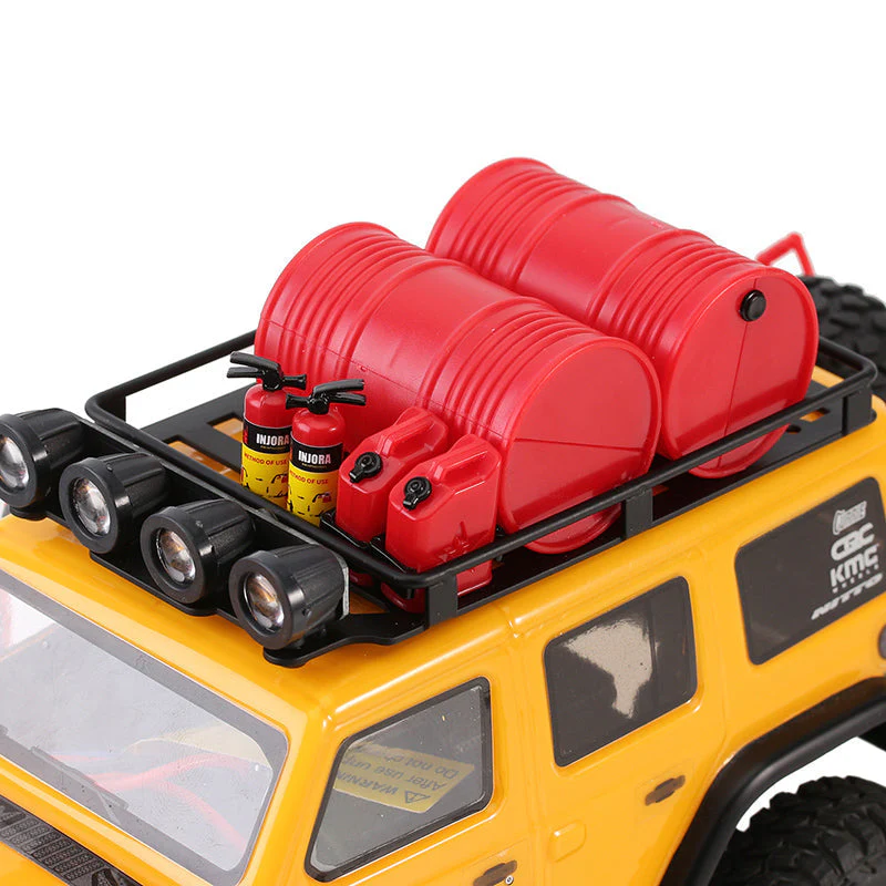 INJORA Mini Oil Drum Scale Accessories for 1/24 1/18 RC Crawlers - Image 7