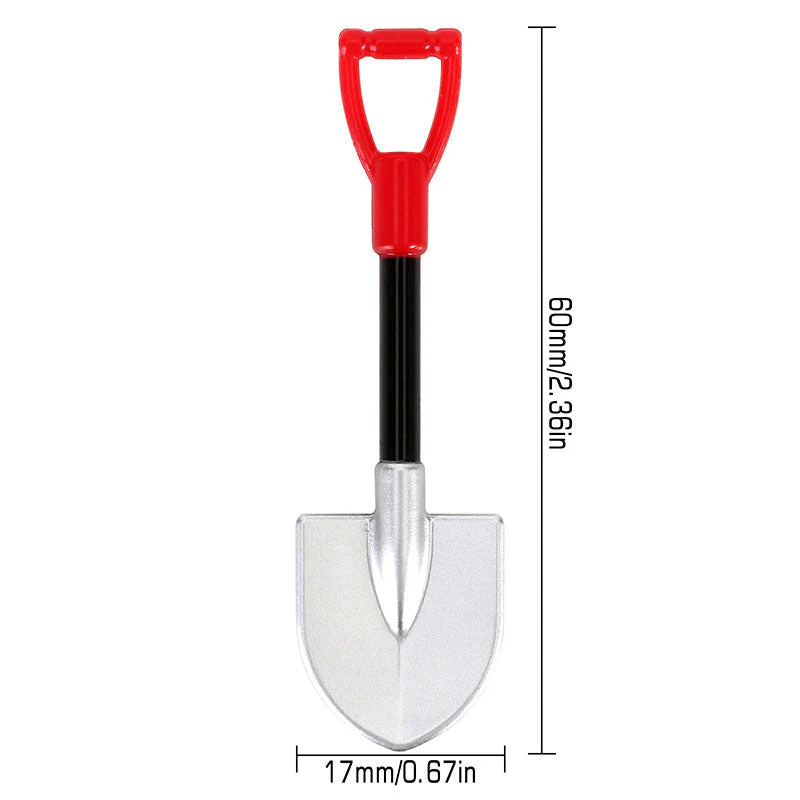 INJORA Mini Plastic Shovel Scale Accessories for 1/24 1/18 RC Crawlers - Image 2