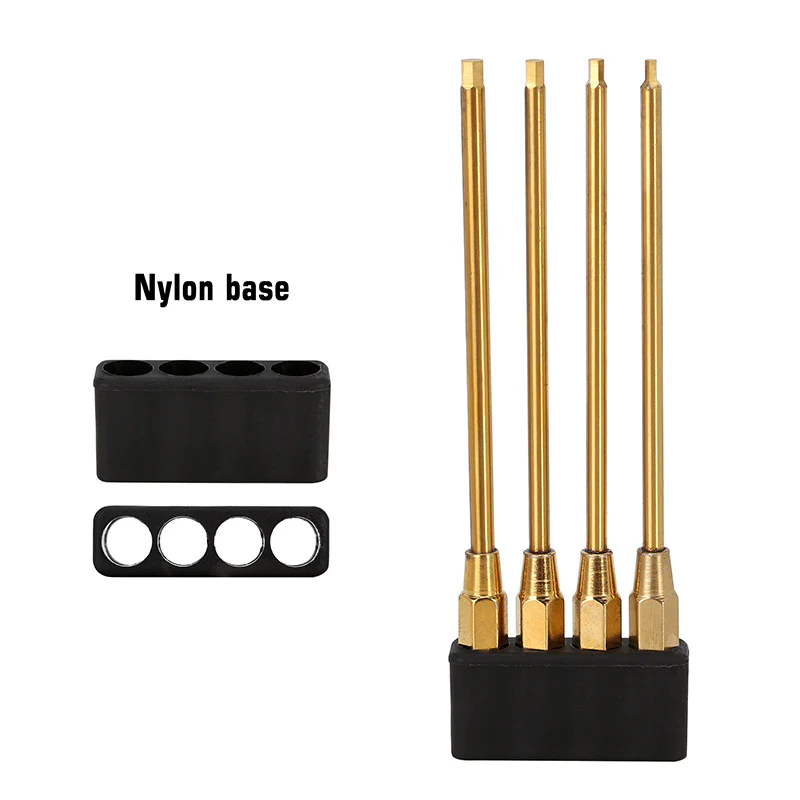 INJORA 4-in-1 1.5 2.0 2.5 3.0mm Quick Change Hex Screwdriver Tool Set for 1/10 1/8 RC - Image 5