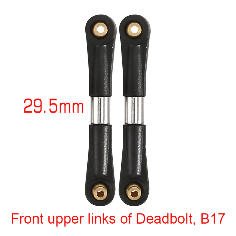 INJORA 1 Pair Stainless Steel High Clearance Chassis Links for SCX24 Mods - Image 2