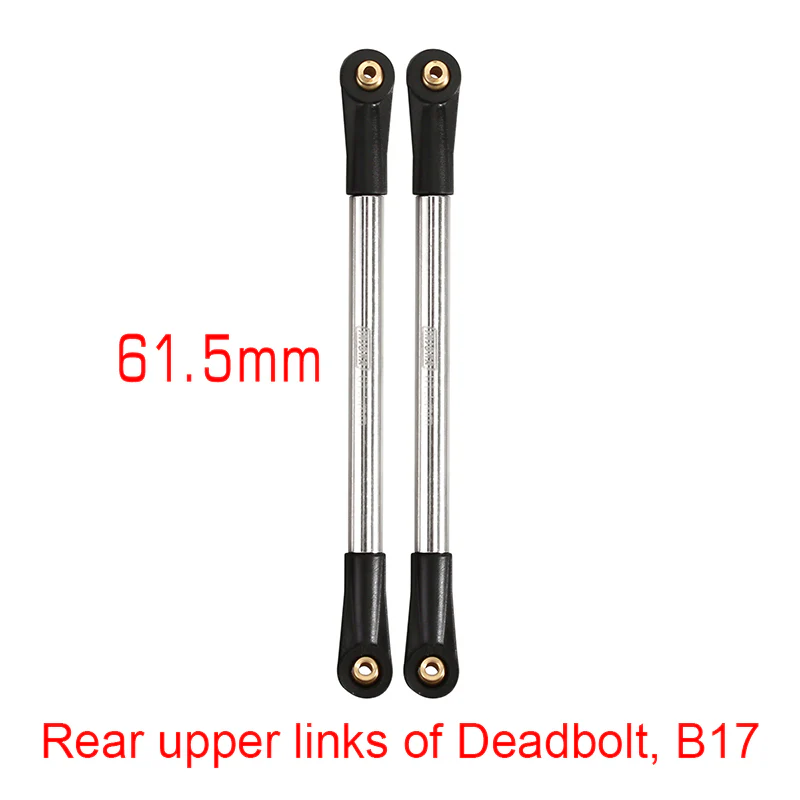 INJORA 1 Pair Stainless Steel High Clearance Chassis Links for SCX24 Mods - Image 8