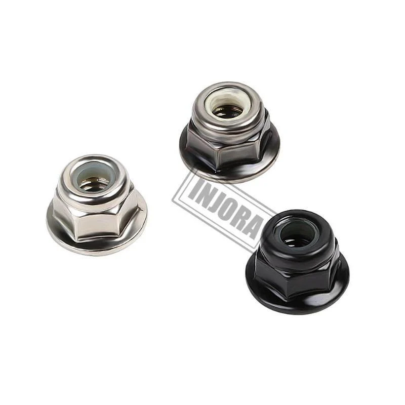 INJORA 10PCS M4 Metal Wheel Flange Nyloc Nuts for 1/10 RC Rock Crawler - Image 5