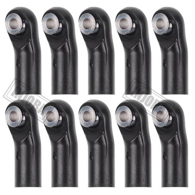 INJORA 10Pcs Plastic Rod End Link Balls for Axial SCX10 II 90046 - Image 4