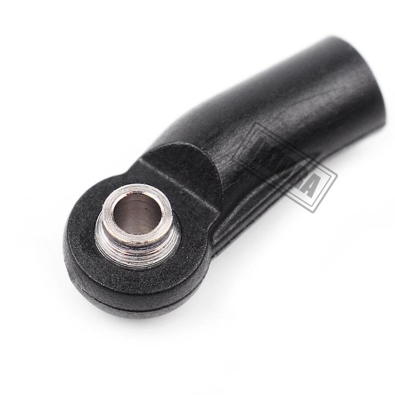 INJORA 10Pcs Plastic Rod End Link Balls for Axial SCX10 II 90046 - Image 6