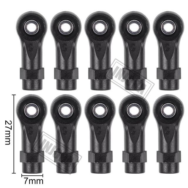 INJORA 10PCS Plastic Rod Ends Link Balls for Traxxas TRX-4 - Image 4