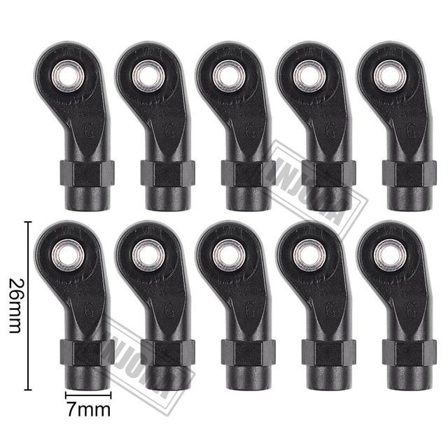 INJORA 10PCS Plastic Rod Ends Link Balls for Traxxas TRX-4 - Image 6