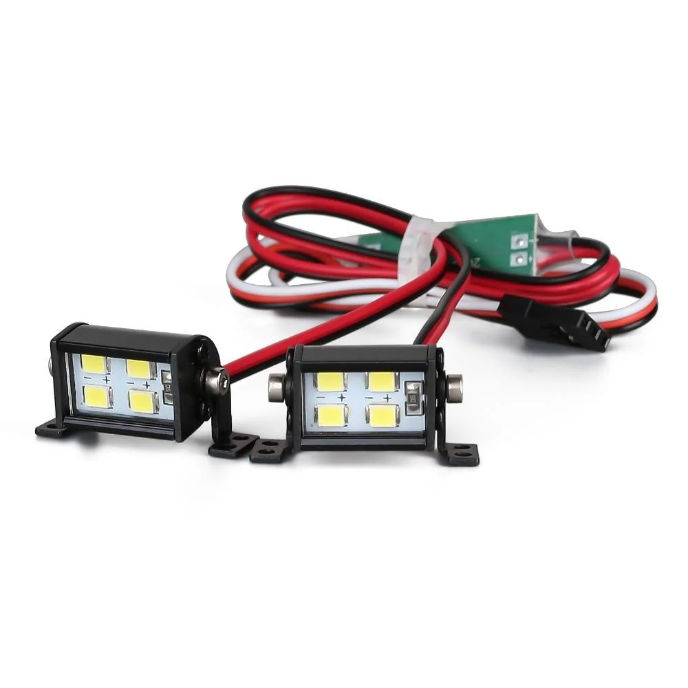 INJORA 17/52/102/147mm Bright LED Light Bar for 1/10 RC Car - Image 4