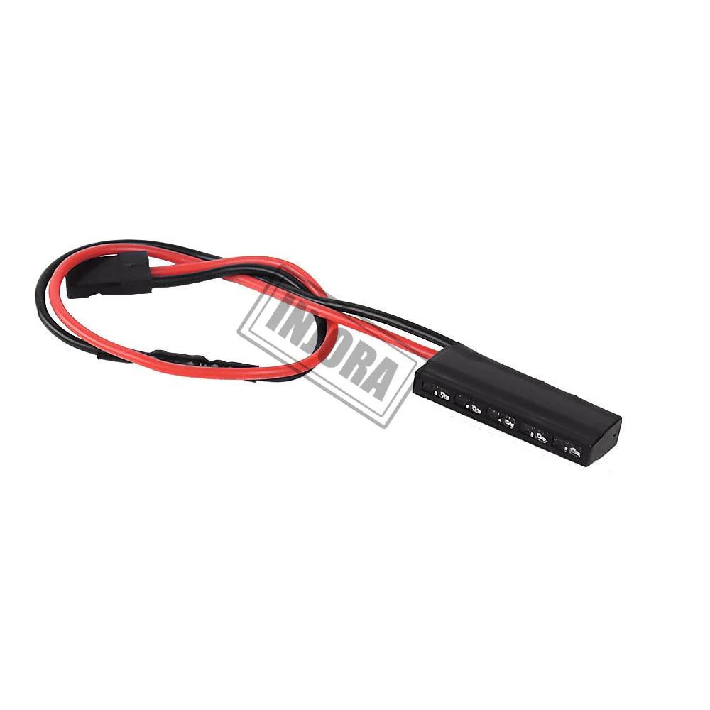 INJORA 1PCS 32/62mm Red LED Brake Light Lamp for 1/10 RC Car - Image 3
