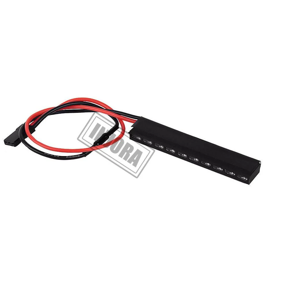 INJORA 1PCS 32/62mm Red LED Brake Light Lamp for 1/10 RC Car - Image 5