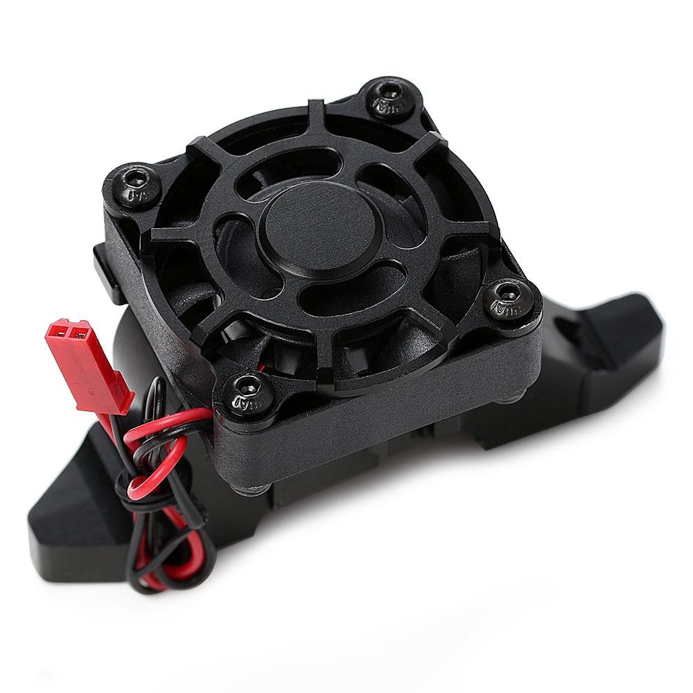 [Clearance Sale] INJORA 1PCS Aluminum Motor Mount, Heat Sink with Cooling Fan for TRX-4 #8290 - Image 4