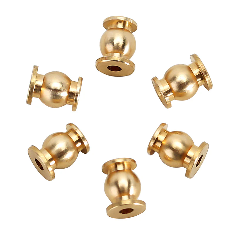 INJORA 20PCS Aluminum / Brass Joint Balls Pivot Balls with O-rings for INJORA SCX24 Shock Links - Image 10