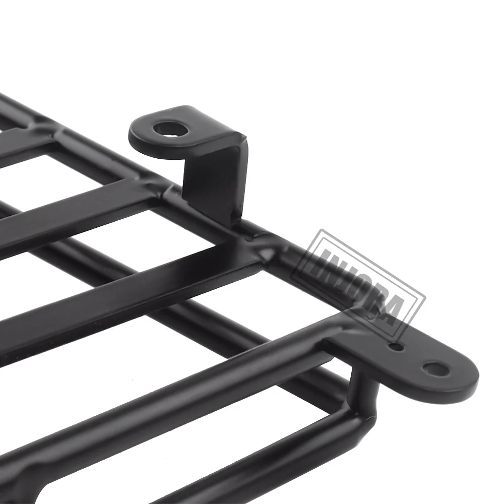 INJORA 245*150mm Luggage Carrier Roof Rack with LED Light Bar for 1/10 RC Crawler - Image 10