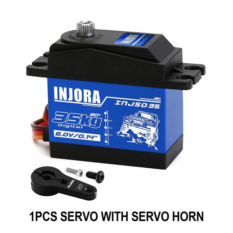 INJORA INJS035 35KG Large Torque Waterproof Metal Gear Digital Servo for RC Model - Image 15