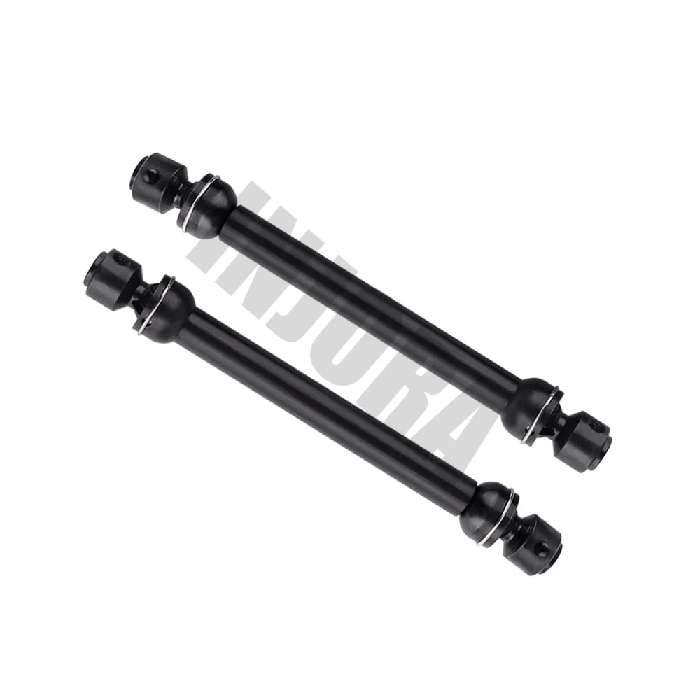 INJORA 2PCS 112-152mm Metal Steel Universal Drive CVD Shaft for 1/10 RC Car - Image 4