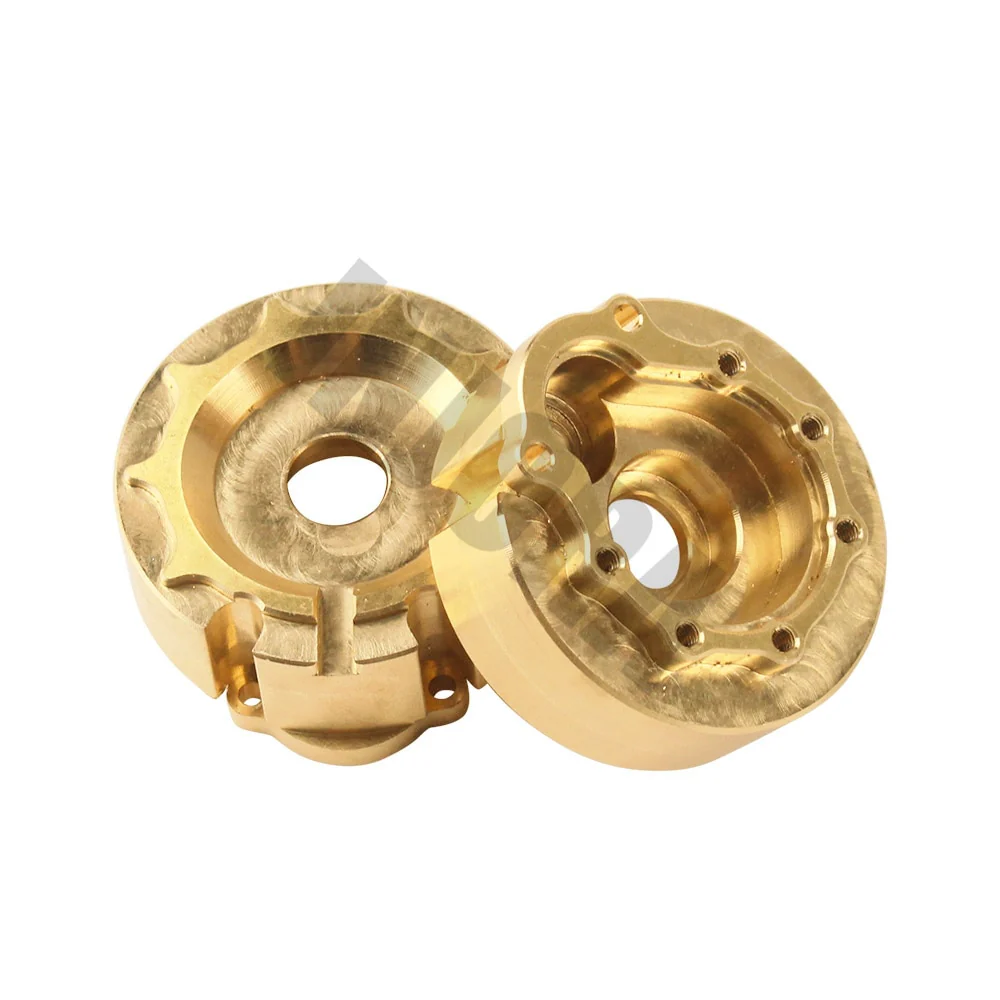 INJORA 95g 104g 113g Counter Weight Brass Outer Portal Drive Housing #8251 for TRX-4 TRX-6 - Image 3