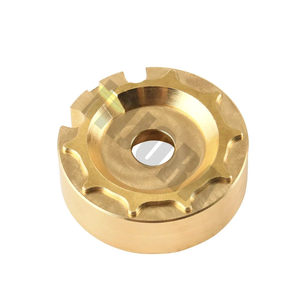 INJORA 95g 104g 113g Counter Weight Brass Outer Portal Drive Housing #8251 for TRX-4 TRX-6 - Image 6