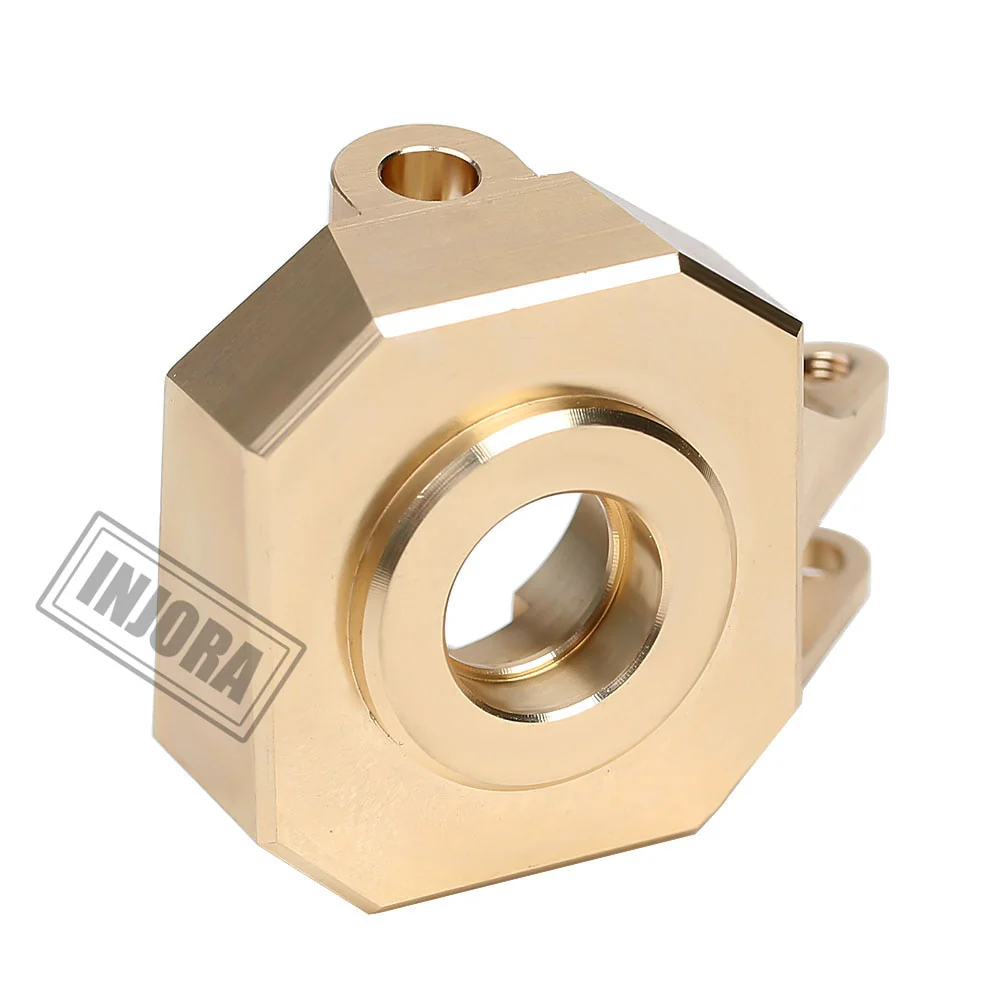 INJORA 2PCS Brass AR44 Front Steering Knuckles for SCX10 II 90046 - Image 5