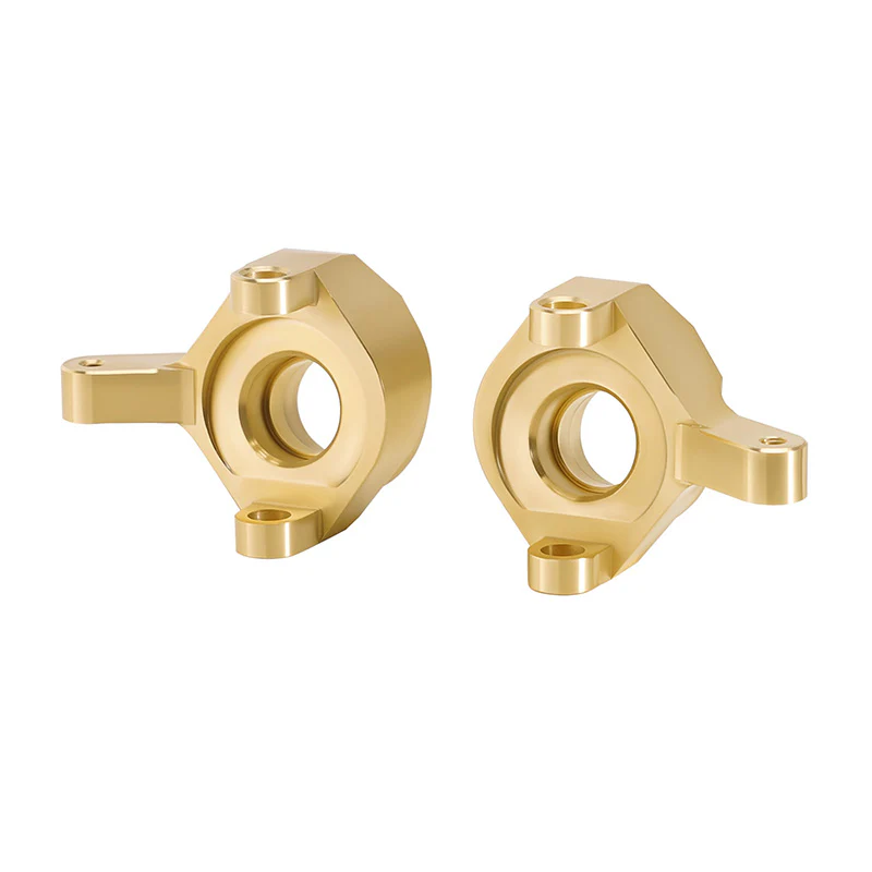 INJORA 2PCS 8g/pcs Brass Front Steering Knuckles, RC Counter Weights for Axial SCX24 - Image 5