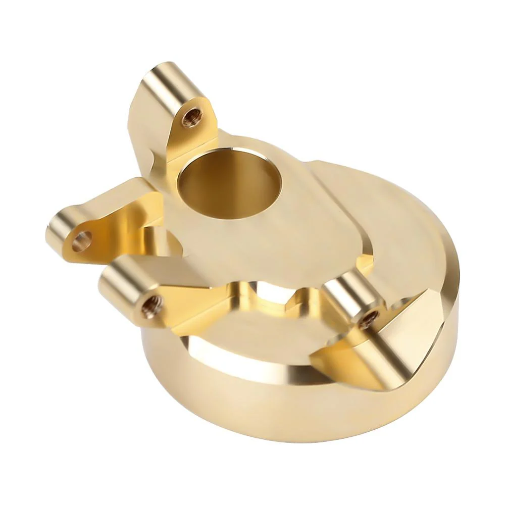 INJORA 2PCS 148g Brass Portal Steering Knuckle Housing for SCX10 III Capra 1.9 - Image 10