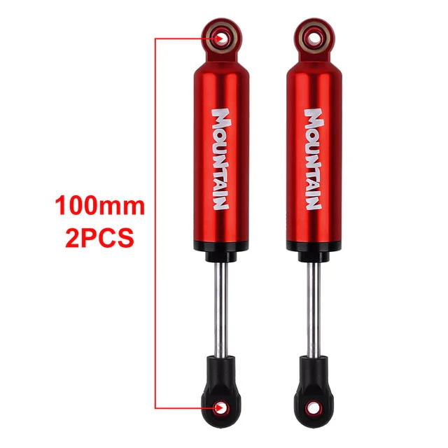 INJORA 2/4pcs Built-in Spring 90-120mm Shock Absorber Damper for 1/10 RC Crawler - Image 10