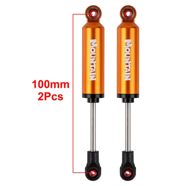 INJORA 2/4pcs Built-in Spring 90-120mm Shock Absorber Damper for 1/10 RC Crawler - Image 11