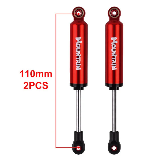 INJORA 2/4pcs Built-in Spring 90-120mm Shock Absorber Damper for 1/10 RC Crawler - Image 15