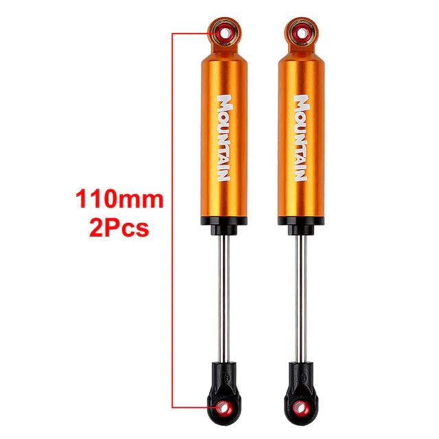 INJORA 2/4pcs Built-in Spring 90-120mm Shock Absorber Damper for 1/10 RC Crawler - Image 16