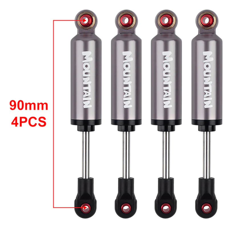 INJORA 2/4pcs Built-in Spring 90-120mm Shock Absorber Damper for 1/10 RC Crawler - Image 27