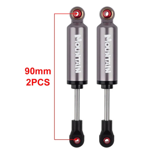 INJORA 2/4pcs Built-in Spring 90-120mm Shock Absorber Damper for 1/10 RC Crawler - Image 3