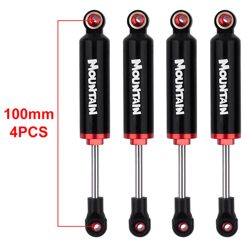 INJORA 2/4pcs Built-in Spring 90-120mm Shock Absorber Damper for 1/10 RC Crawler - Image 31