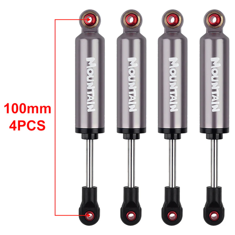 INJORA 2/4pcs Built-in Spring 90-120mm Shock Absorber Damper for 1/10 RC Crawler - Image 32