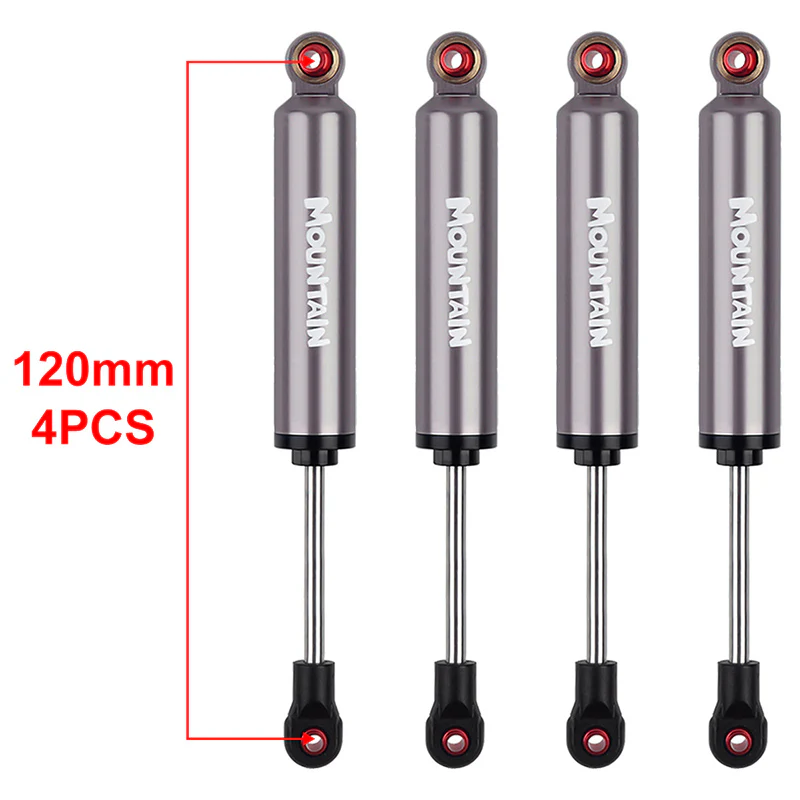 INJORA 2/4pcs Built-in Spring 90-120mm Shock Absorber Damper for 1/10 RC Crawler - Image 43