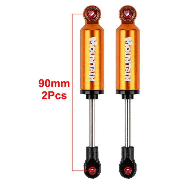 INJORA 2/4pcs Built-in Spring 90-120mm Shock Absorber Damper for 1/10 RC Crawler - Image 6