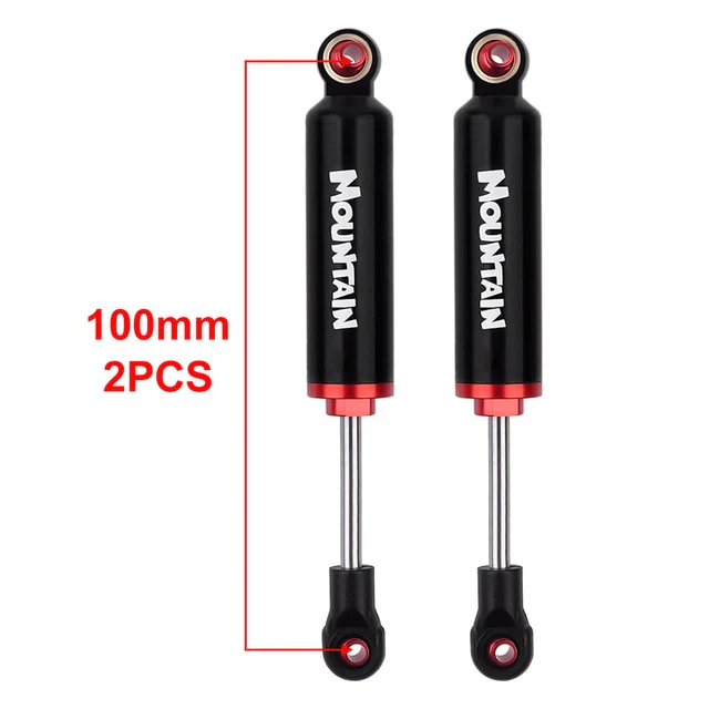 INJORA 2/4pcs Built-in Spring 90-120mm Shock Absorber Damper for 1/10 RC Crawler - Image 7