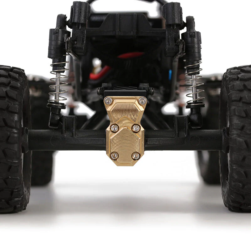 [Clearance Sale] INJORA 2pcs 10g/pcs Heavy Front Rear Brass Diff Covers for Axial SCX24 AX24 - Image 8