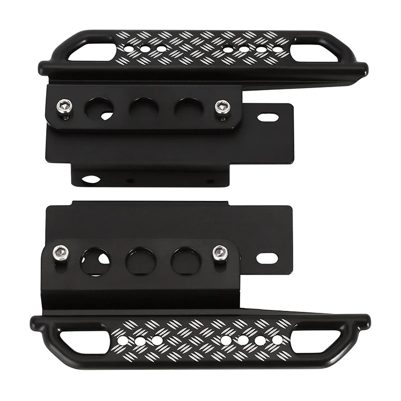 INJORA 2PCS Metal Rock Sliders Side Pedal for Axial SCX24 Jeep Wrangler Deadbolt Bronco - Image 14