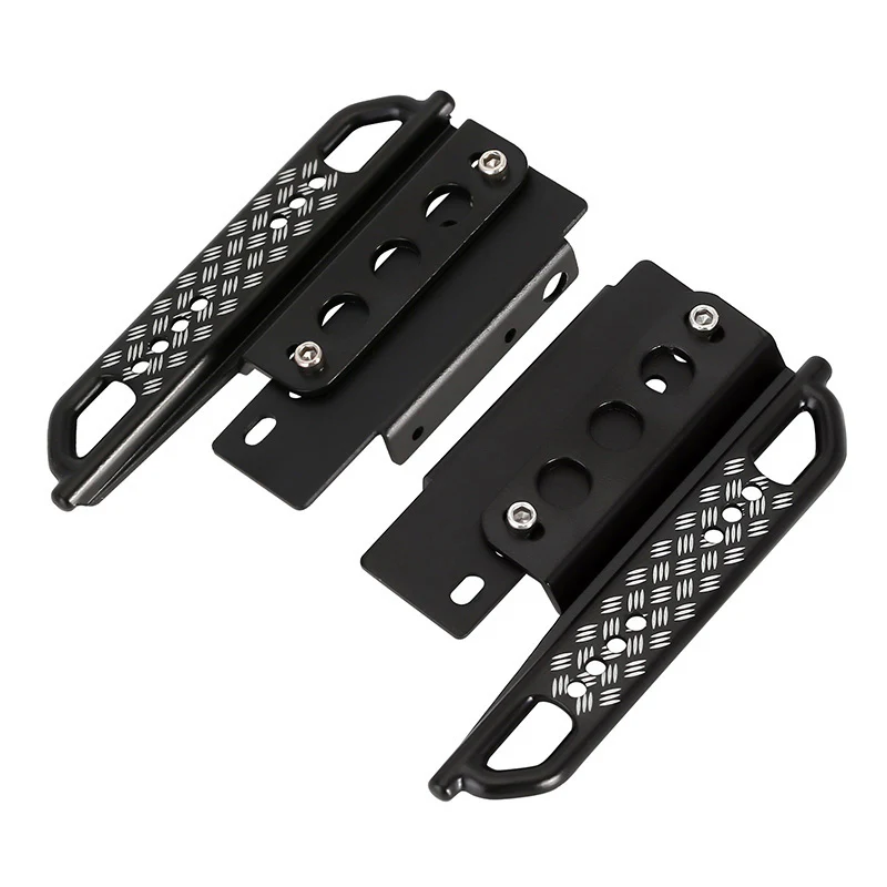 INJORA 2PCS Metal Rock Sliders Side Pedal for Axial SCX24 Jeep Wrangler Deadbolt Bronco - Image 15