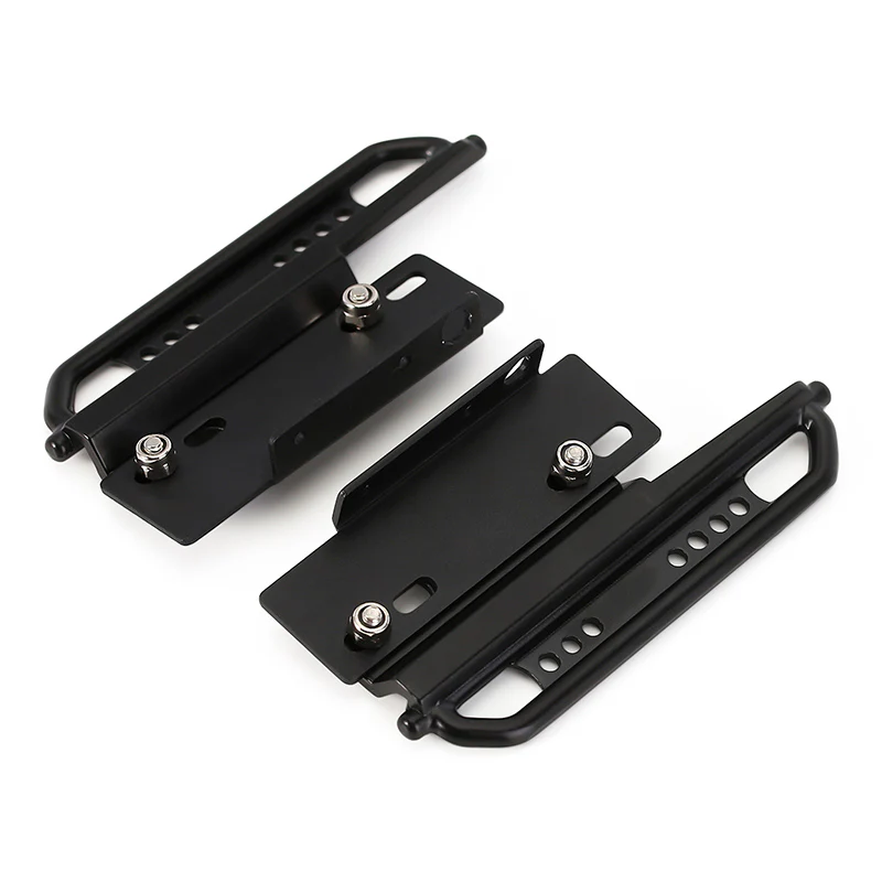 INJORA 2PCS Metal Rock Sliders Side Pedal for Axial SCX24 Jeep Wrangler Deadbolt Bronco - Image 5