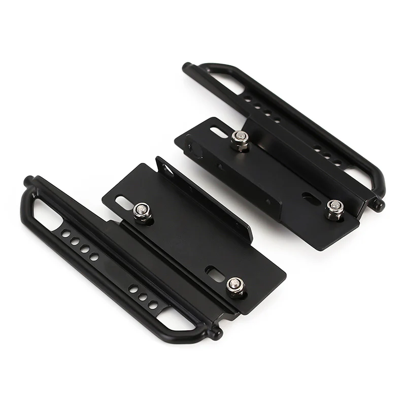 INJORA 2PCS Metal Rock Sliders Side Pedal for Axial SCX24 Jeep Wrangler Deadbolt Bronco - Image 6