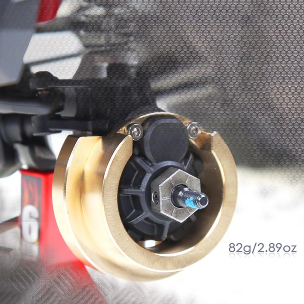 INJORA 82g/pcs Brass Counterweight Balance Weights #8251 for TRX-4 TRX-6 - Image 6