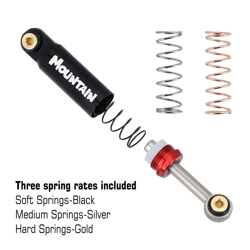 [Clearance Sale] INJORA 32mm Internal Spring Air Damper Shock Absorbers for Axial SCX24 - Image 10