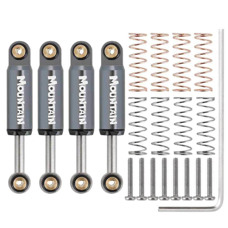 [Clearance Sale] INJORA 32mm Internal Spring Air Damper Shock Absorbers for Axial SCX24 - Image 6