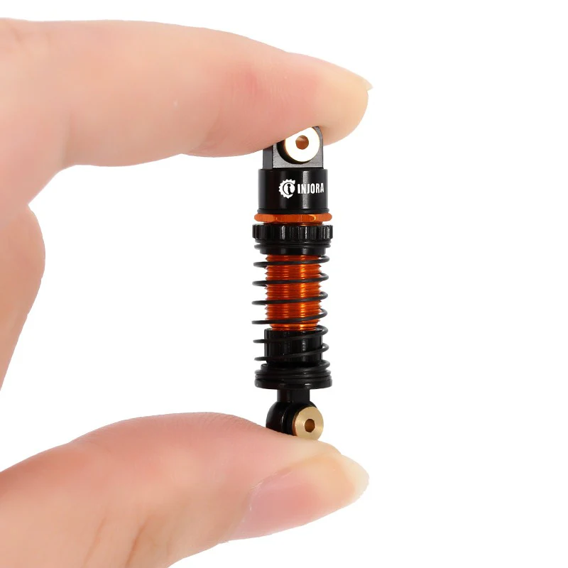 INJORA 39mm Aluminum Threaded Oil Shocks for Axial SCX24 FMS FCX24M - Image 13