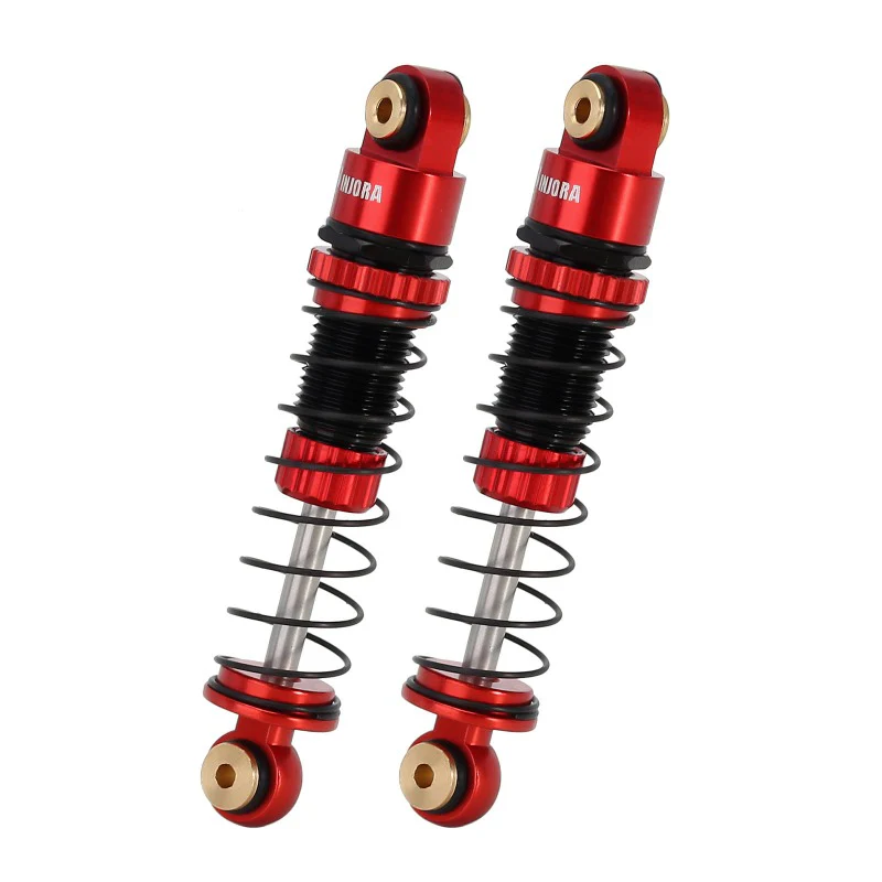 INJORA 39mm Aluminum Threaded Oil Shocks for Axial SCX24 FMS FCX24M - Image 3