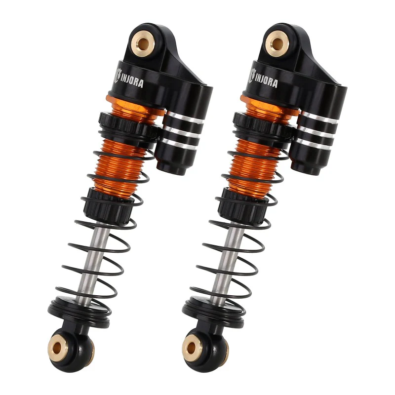 [Clearance Sale] INJORA 39mm Aluminum Threaded Oil Shocks with Fake Reservoir for SCX24 FCX24M - Image 11