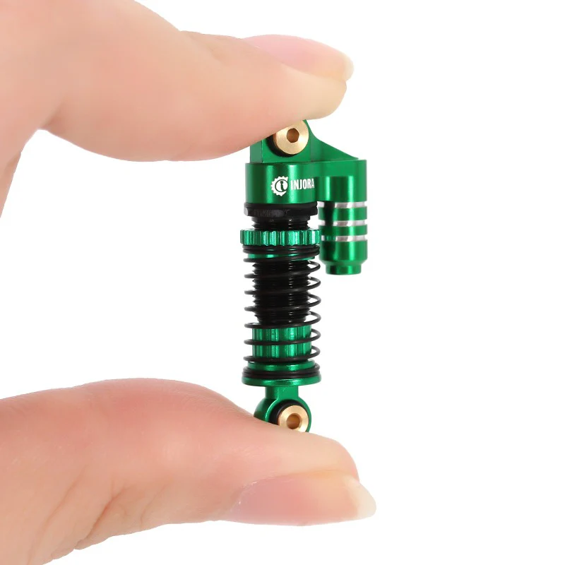 [Clearance Sale] INJORA 39mm Aluminum Threaded Oil Shocks with Fake Reservoir for SCX24 FCX24M - Image 16