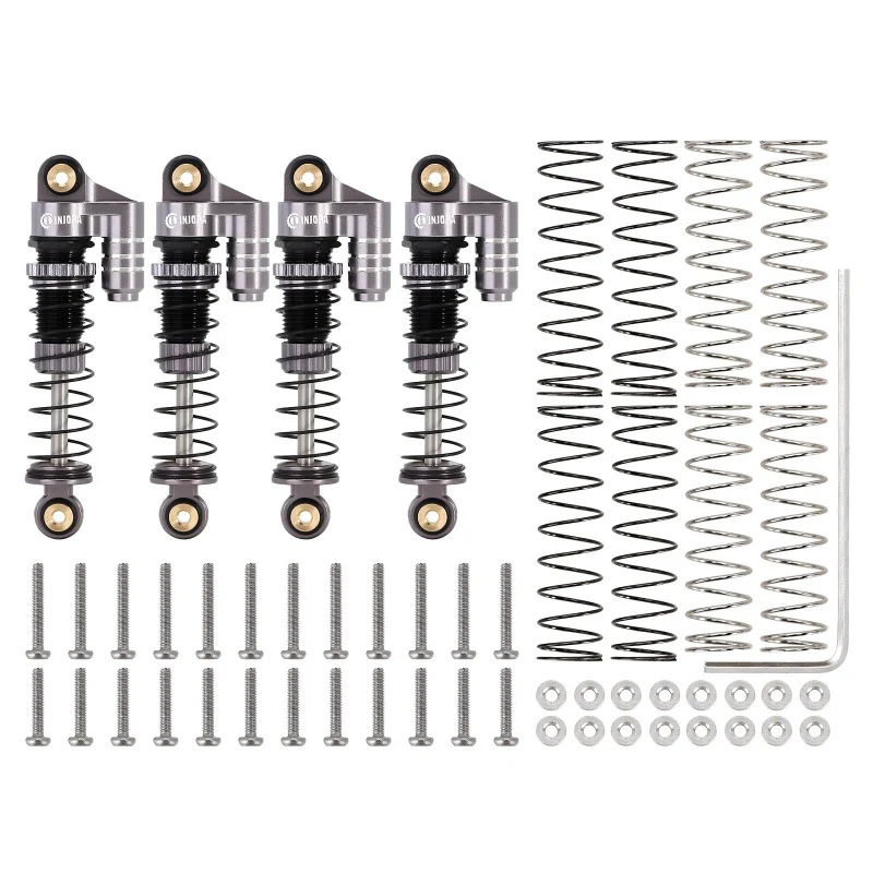 [Clearance Sale] INJORA 39mm Aluminum Threaded Oil Shocks with Fake Reservoir for SCX24 FCX24M - Image 22