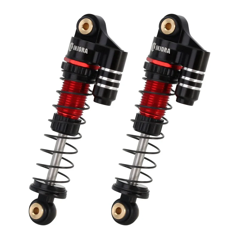[Clearance Sale] INJORA 39mm Aluminum Threaded Oil Shocks with Fake Reservoir for SCX24 FCX24M - Image 7