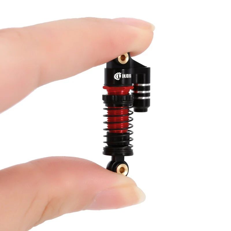 [Clearance Sale] INJORA 39mm Aluminum Threaded Oil Shocks with Fake Reservoir for SCX24 FCX24M - Image 8